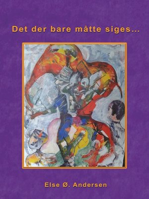 cover image of Det der bare måtte siges...